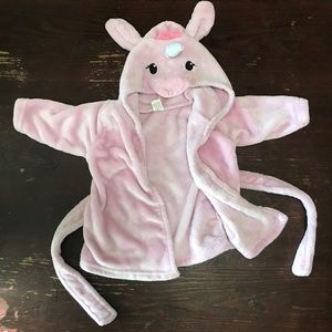 Pink unicorn robe